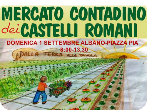 Mercato contadino dei Castelli romani